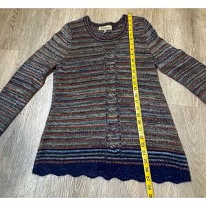 Democracy Womens Size Large Sweater Long Sleeves Boho